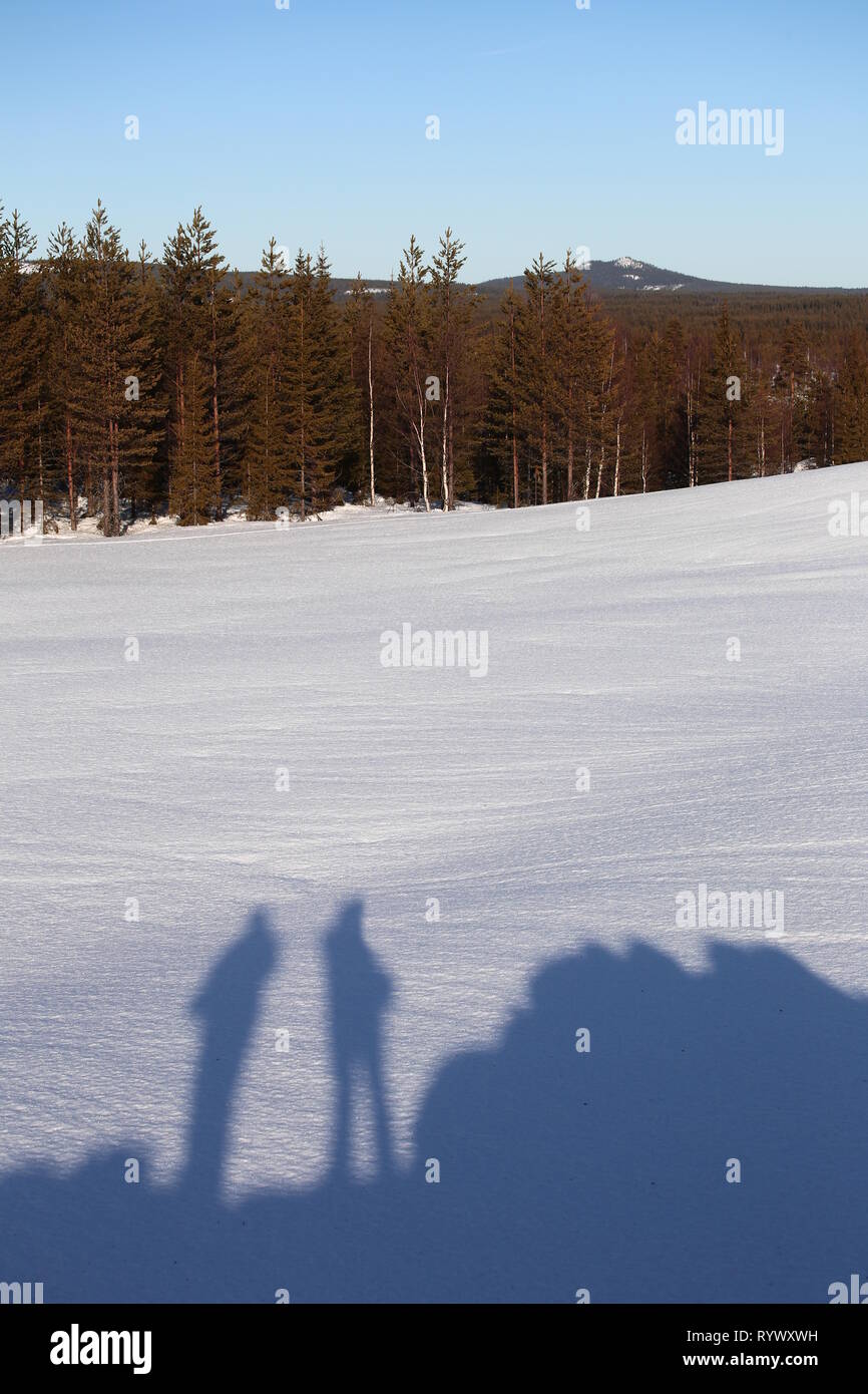 Black silhouette couple standing in hi-res stock photography and images ...