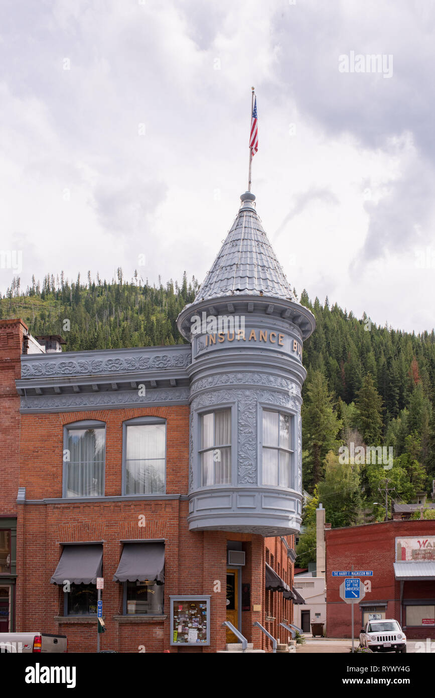 Wallace, Idaho is a quaint, charming silver mining town which is also