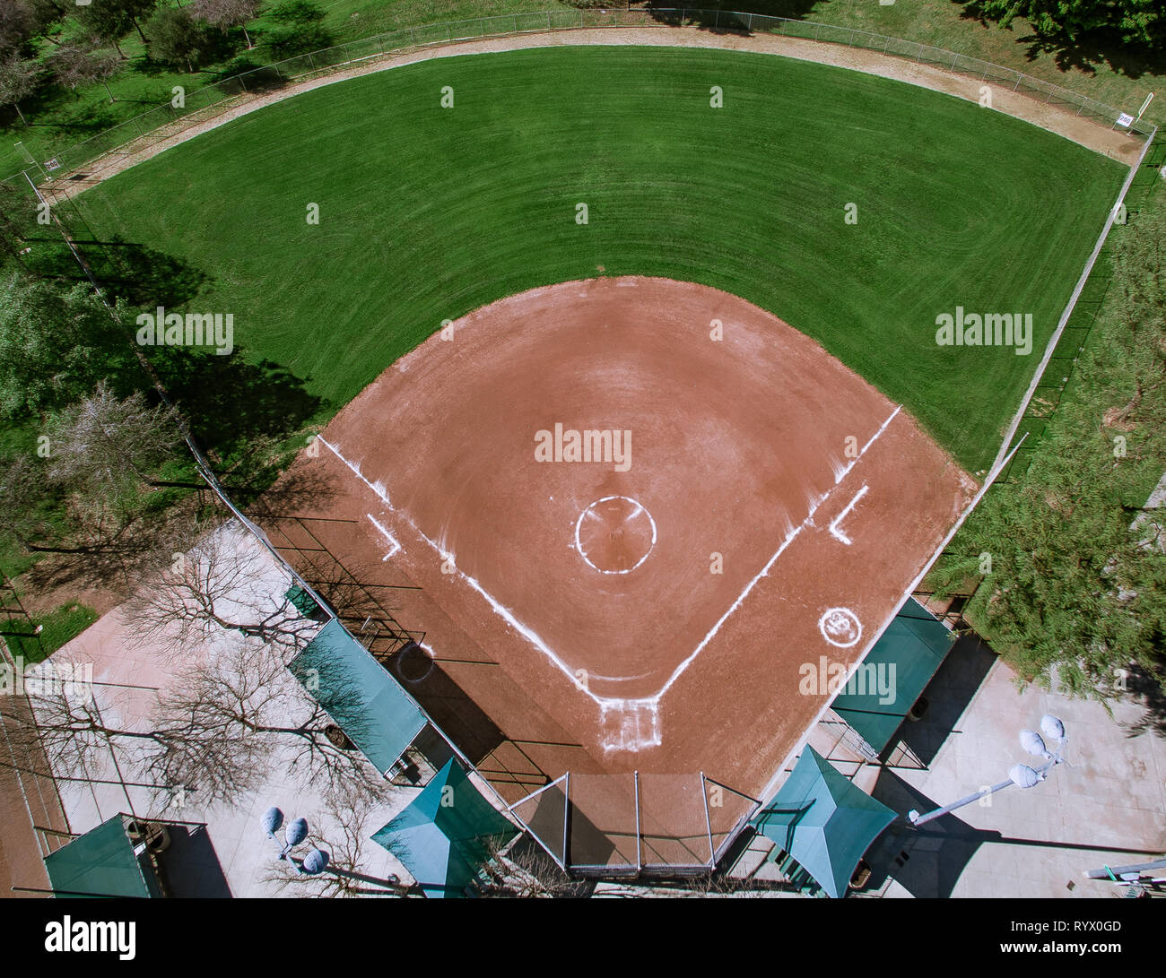 Little league baseball field hi-res stock photography and images - Alamy