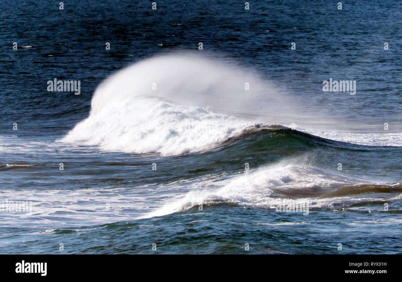 Big Surf, Great Ocean Road, Australia Stock Photo
