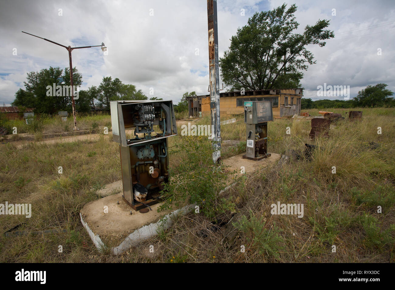 McLean, Gray County, Texas, USA Stock Photo Alamy