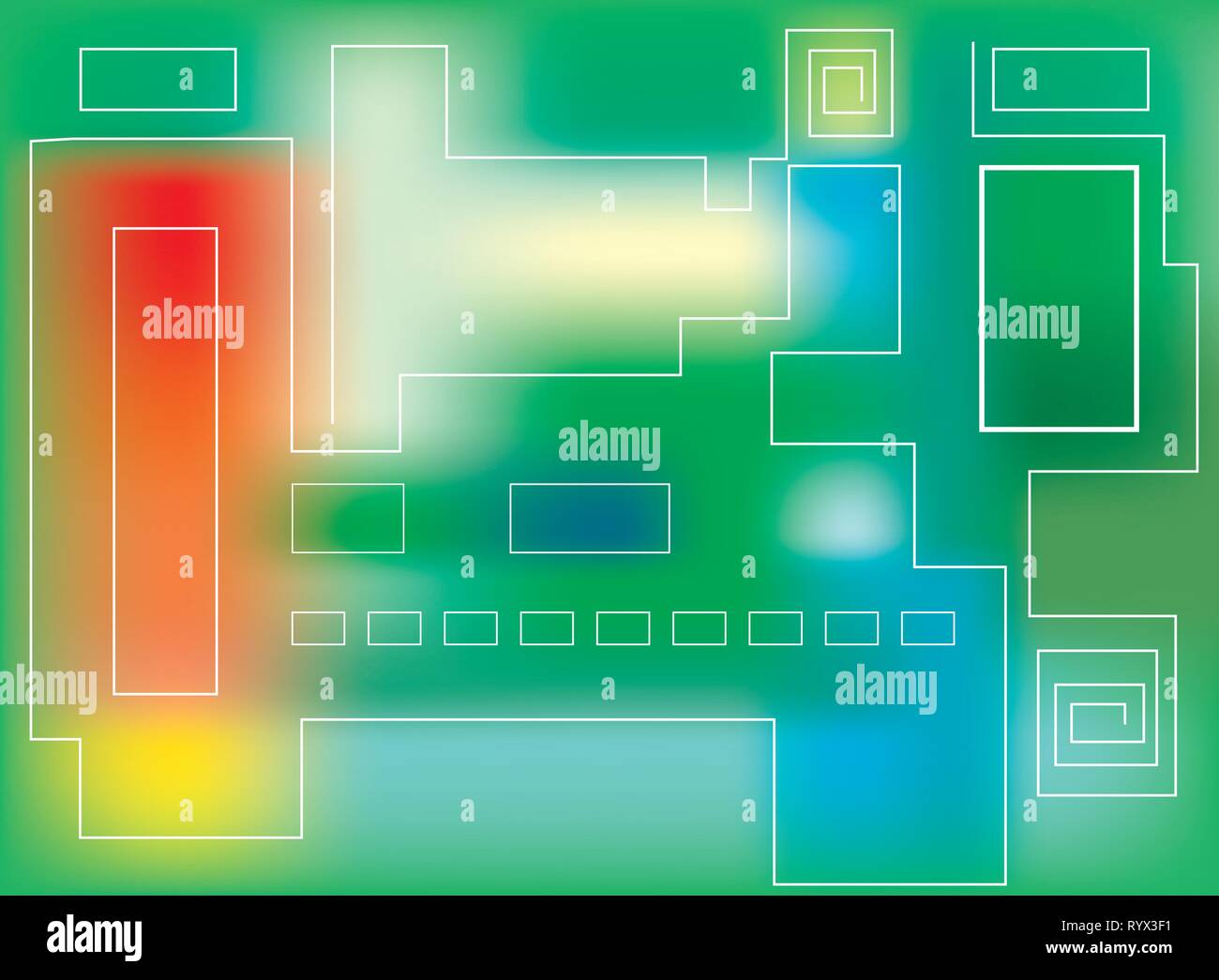 Abstract vector background hand drawn Stock Vector Image & Art - Alamy
