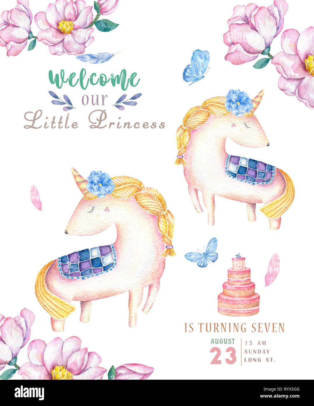 Watercolor Isolated Cute Watercolor Unicorn Clipart Nursery Unicorns Illustration Princess Unicorns Poster Trendy Pink Cartoon Horse Birthday Invi Stock Photo Alamy Find & download free graphic resources for unicorn clipart. https www alamy com watercolor isolated cute watercolor unicorn clipart nursery unicorns illustration princess unicorns poster trendy pink cartoon horse birthday invi image240904064 html