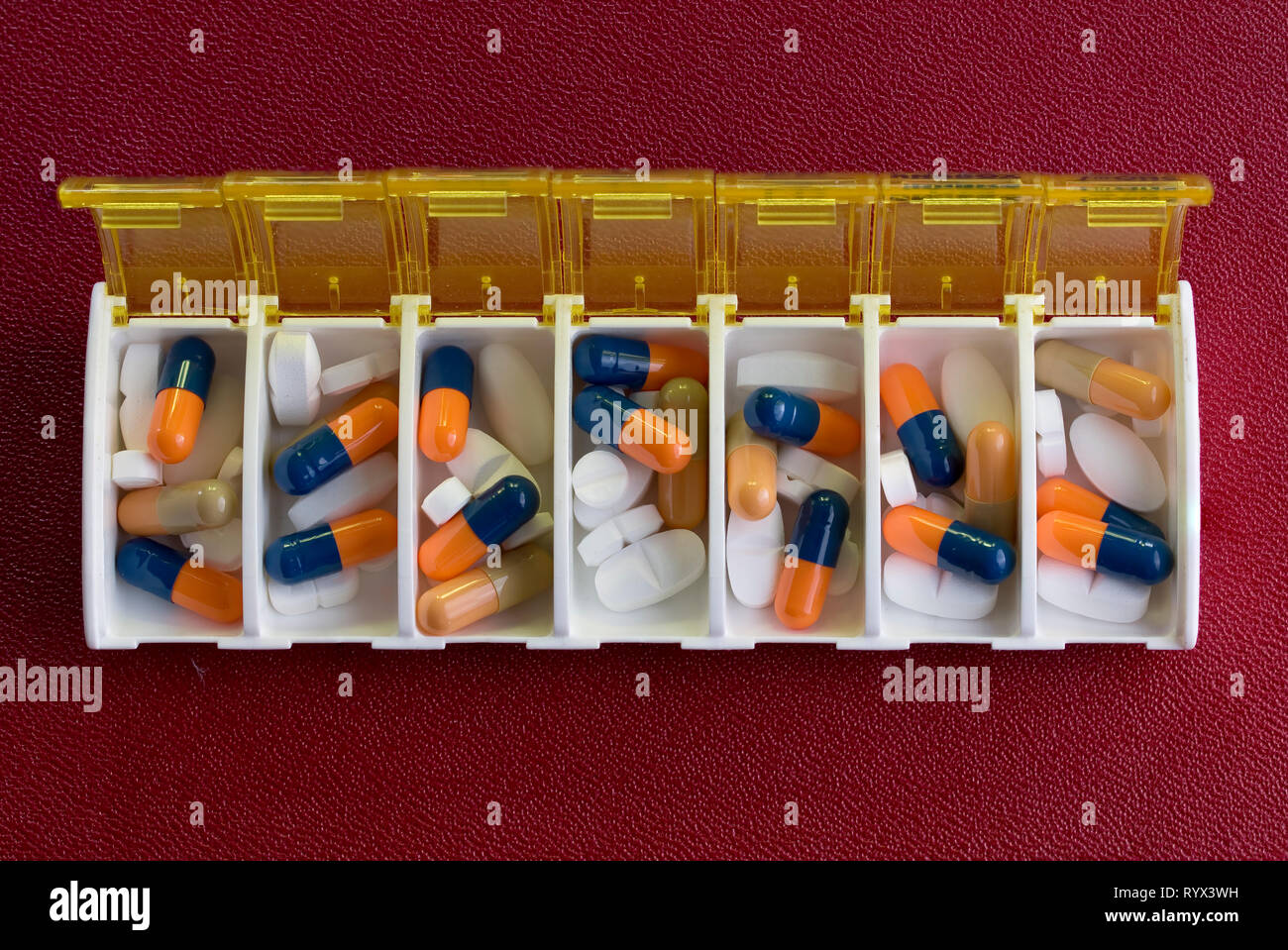 Pill organizer hi-res stock photography and images - Alamy
