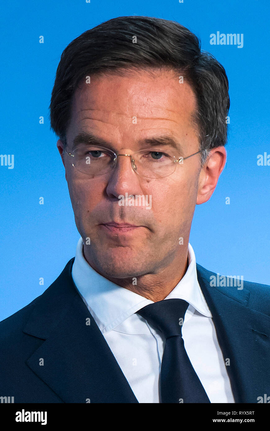 Mark Rutte - * 24.02.1967: Dutch politician and since 2010 Prime Minister of the Netherlands. Stock Photo