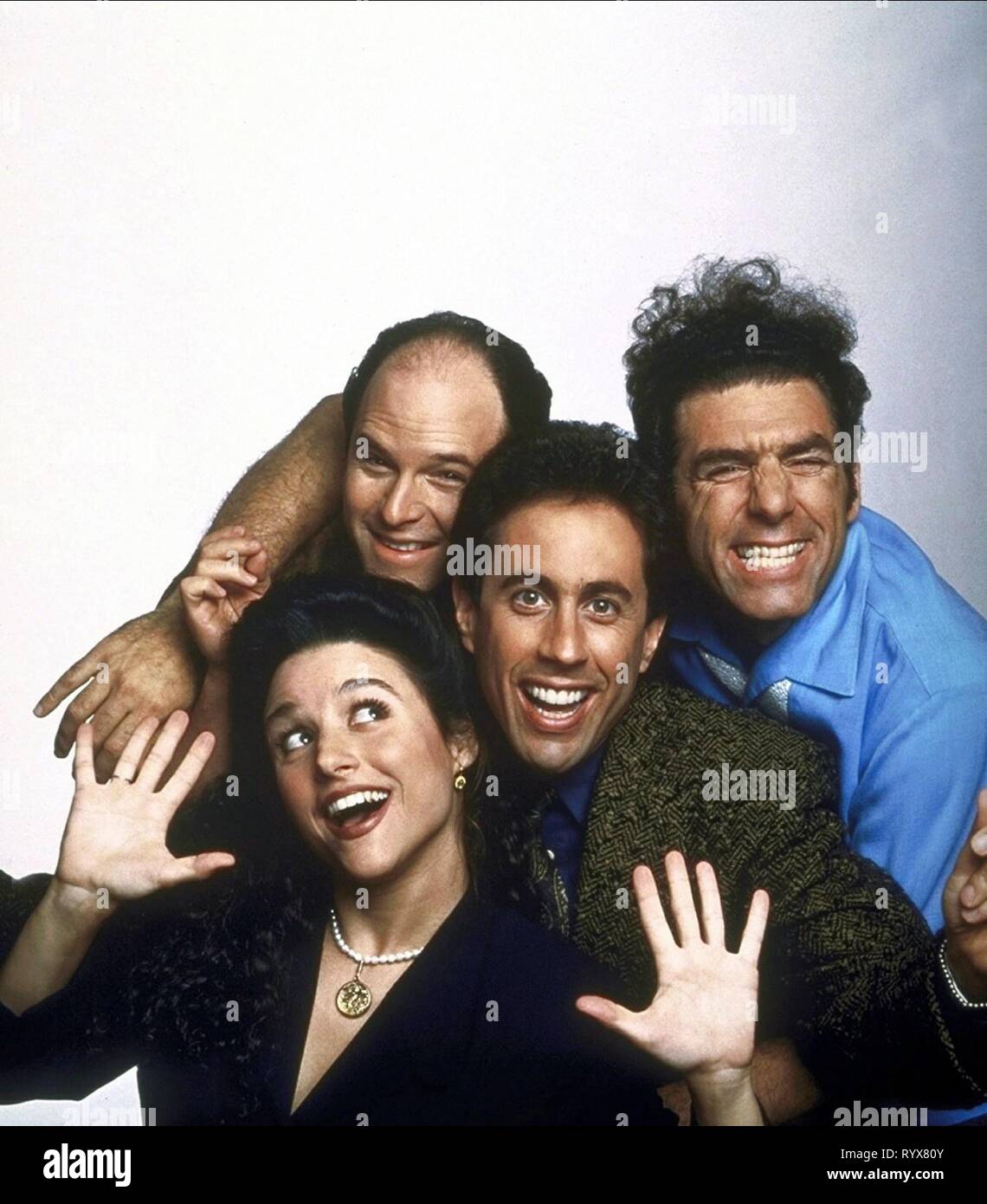 LOUIS-DREYFUS,ALEXANDER,SEINFELD,RICHARDS, SEINFELD, 1989 Stock Photo