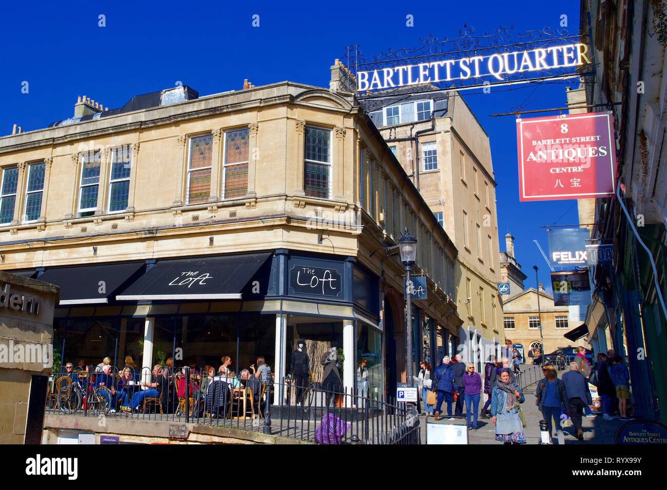 Bartlett Street Quarter, Bath,Somerset, England Stock Photo Alamy