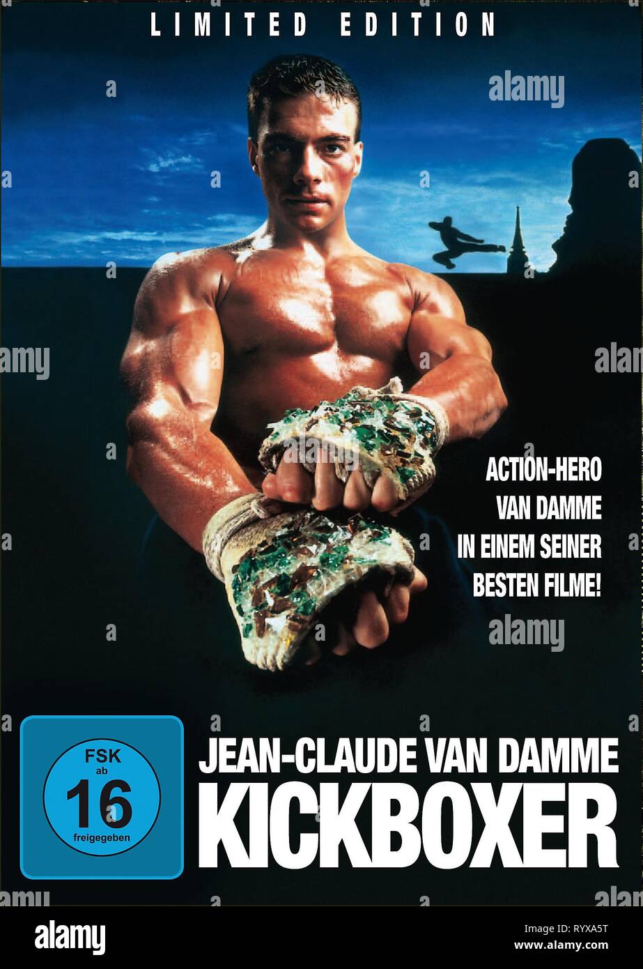 John Claude Van Damme JEAN-CLAUDE VAN DAMME POSTER, KICKBOXER, 1989 Stock Photo - Alamy