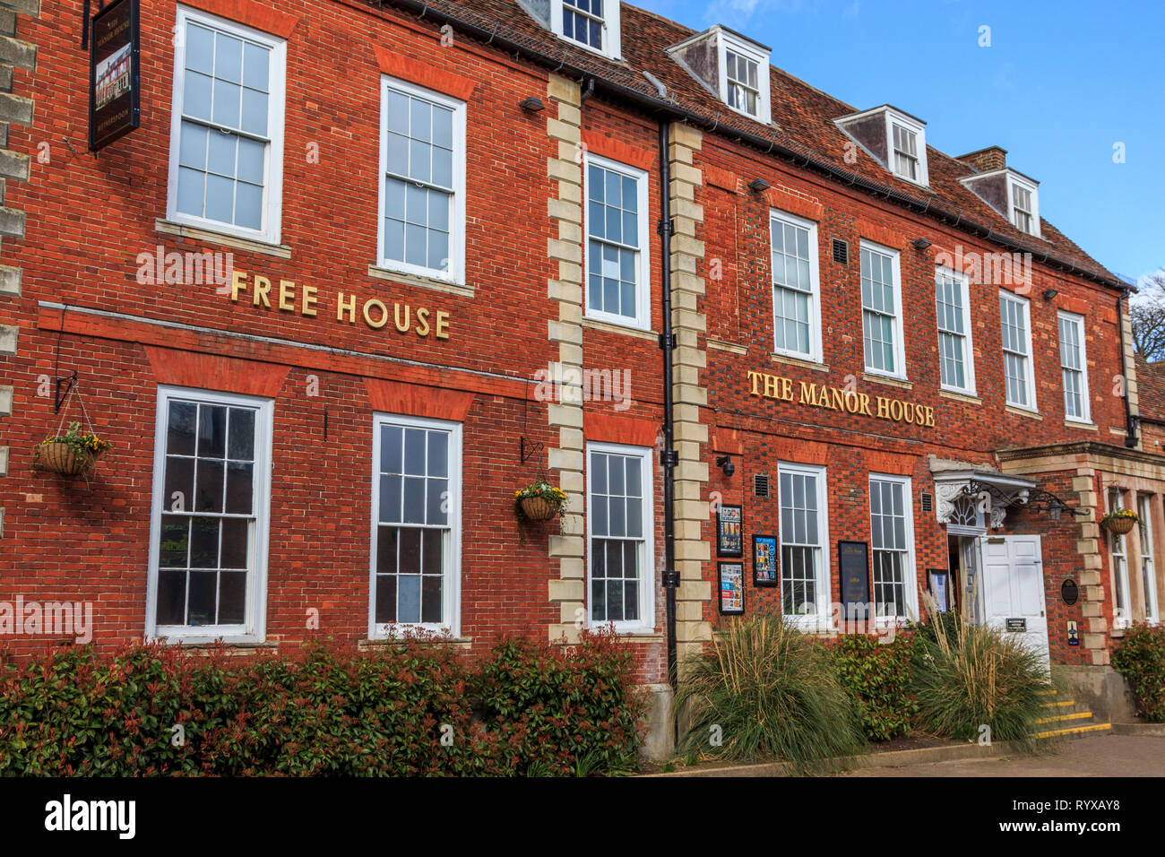 royston village , town centre, high street, hertfordshire, england, uk gb Stock Photo