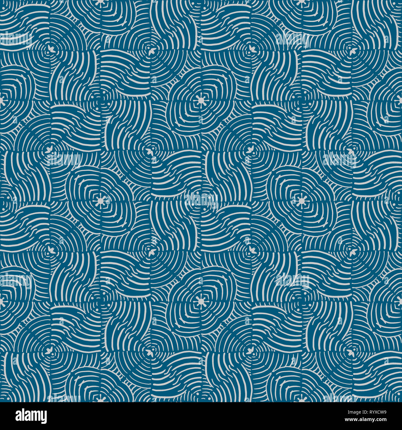 Optical illusion - abstract hypnotic seamless pattern Stock Photo - Alamy