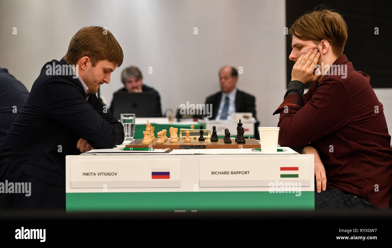 Romanian Chess Grandmaster Richard Rapport During Editorial Stock Photo -  Stock Image