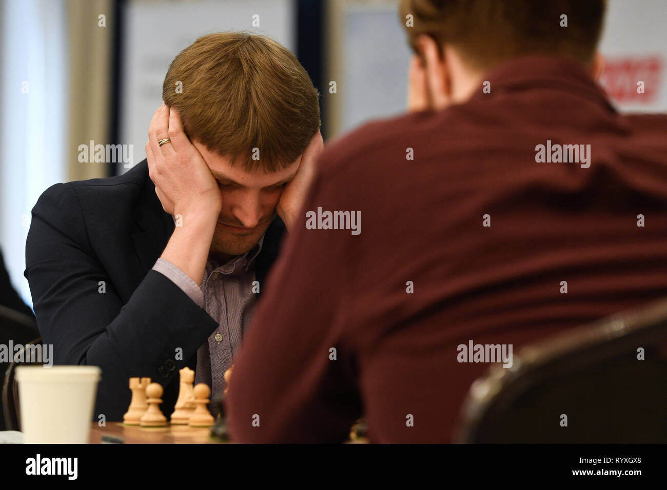 Romanian Chess Grandmaster Richard Rapport During Editorial Stock Photo -  Stock Image