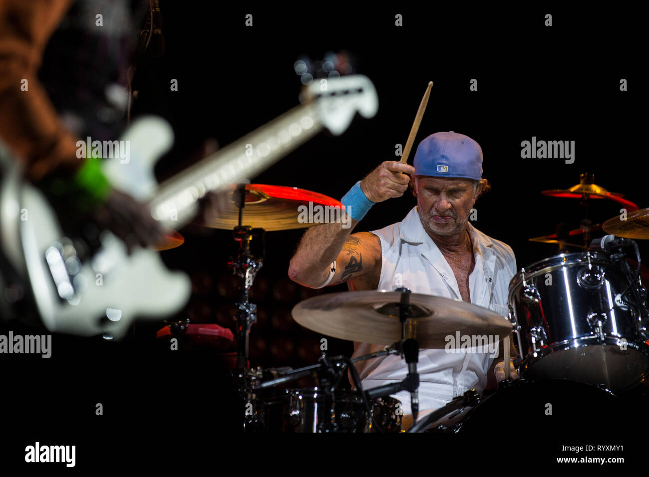 Red Hot Chili Peppers Drummer High Resolution Stock Photography and ...