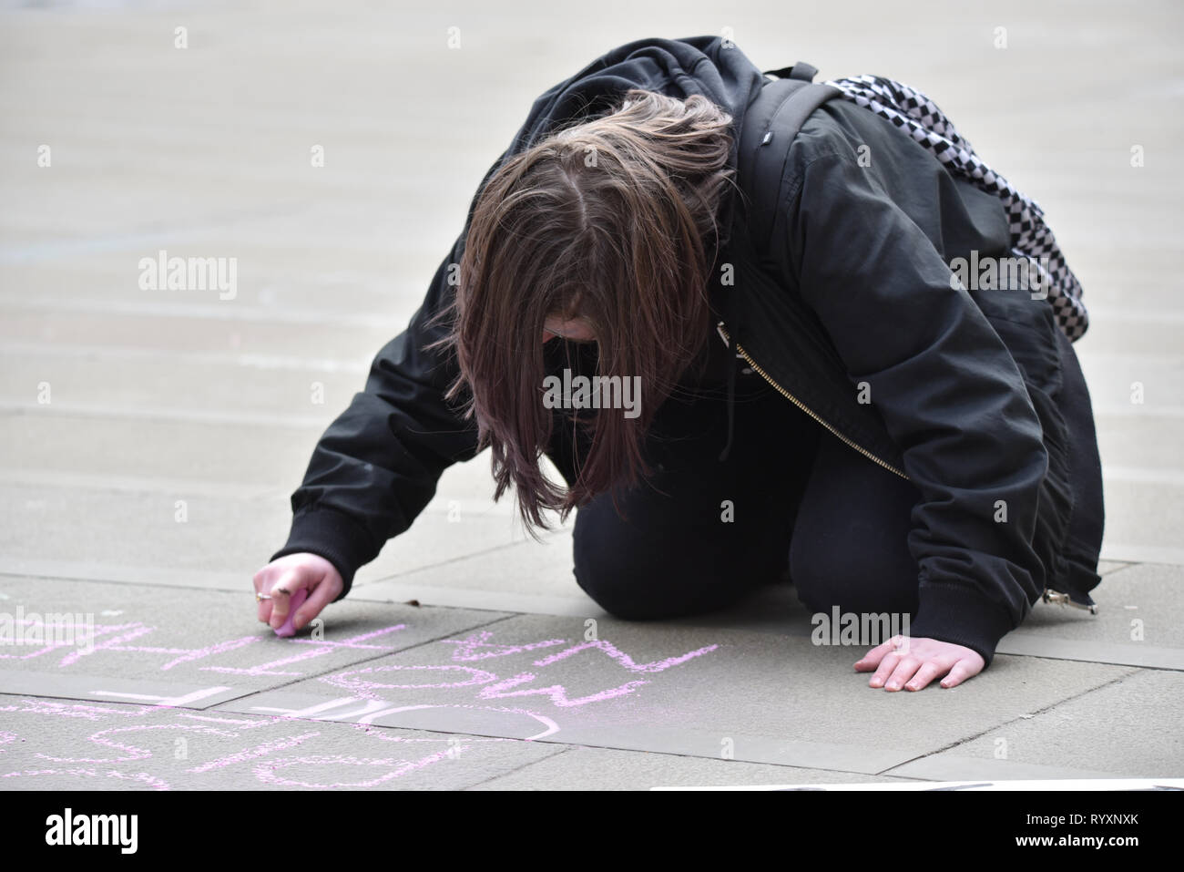 manchester-uk-15th-march-2019-pupils-from-schools-across-manchester