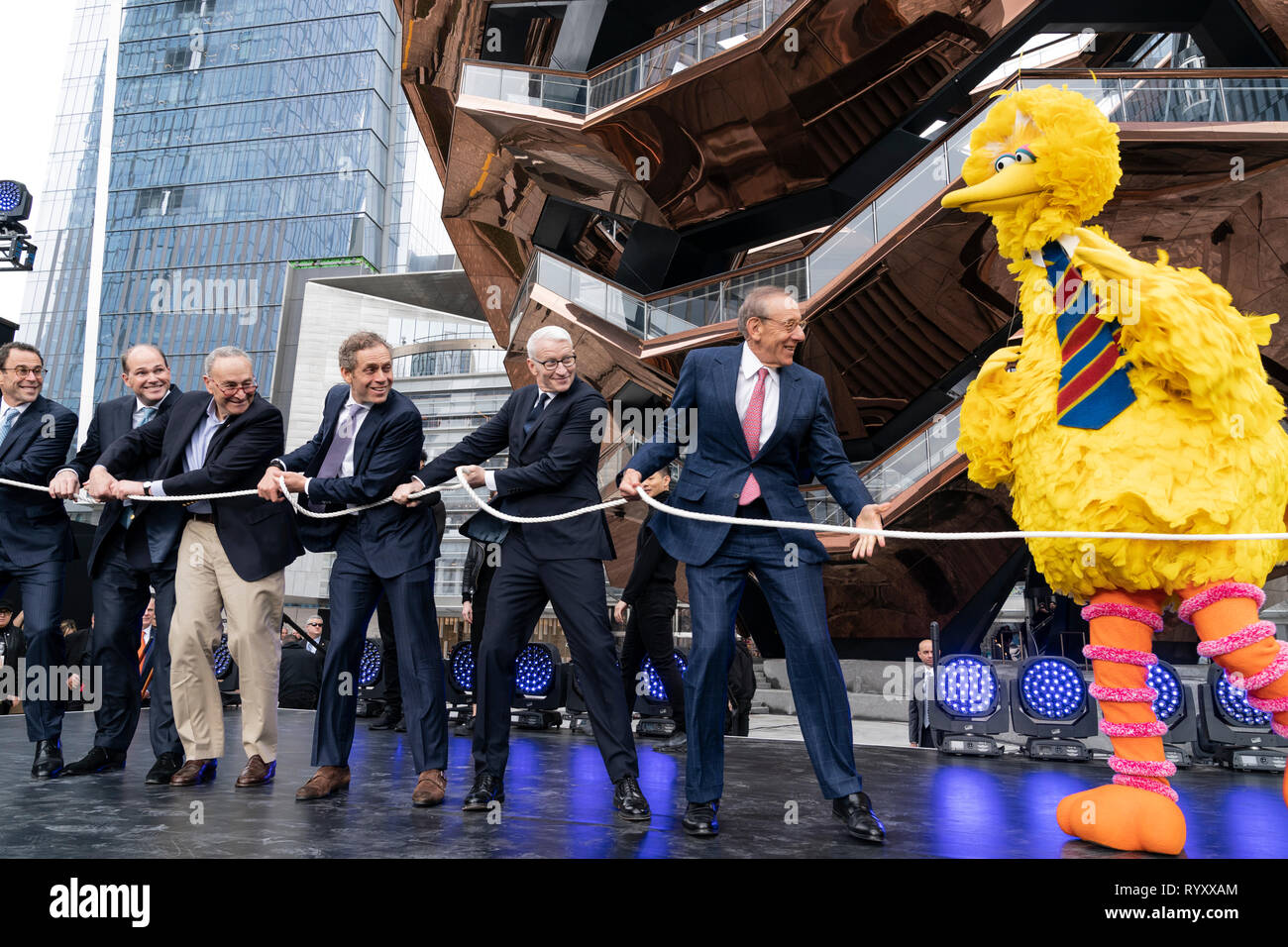 New York, NY - March 15, 2019: Hudson Yards is lagest private development in New York. Opening ceremony at Hudson Yards of Manhattan Credit: lev radin/Alamy Live News Stock Photo