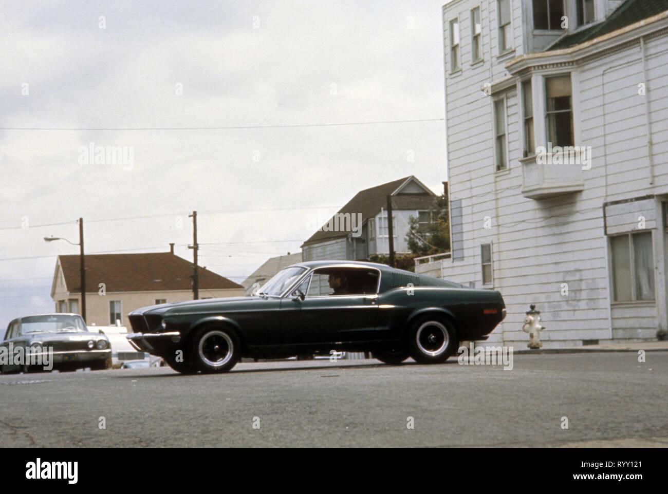 Studio Publicity Still From Bullitt 1968 Ford Mustang Gt