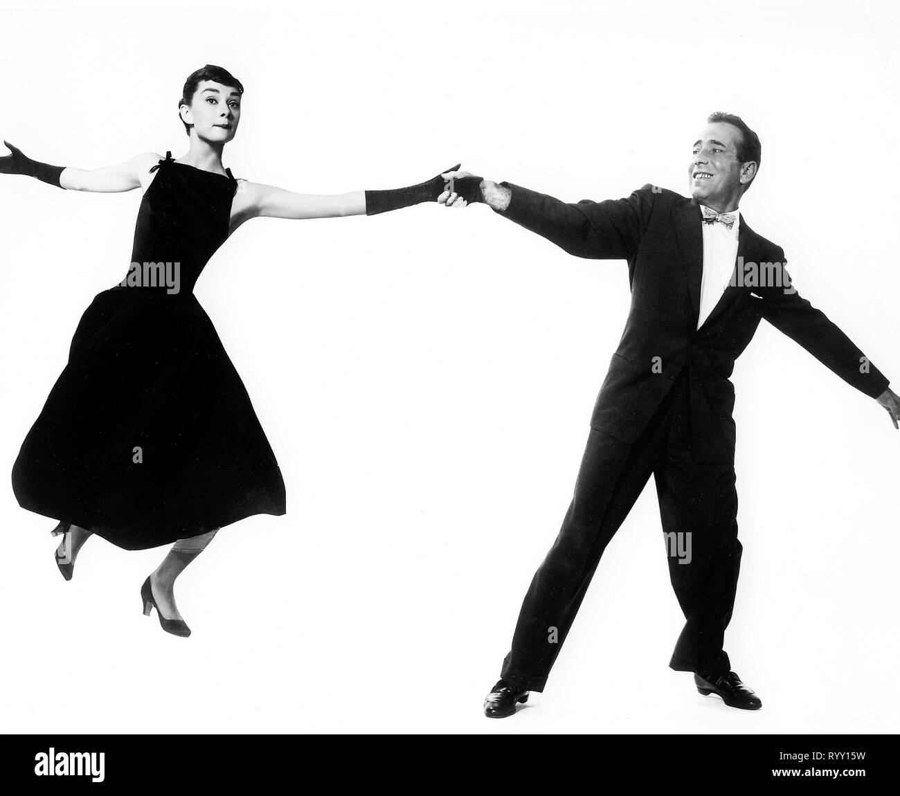 Audrey Hepburn, Humphrey Bogart, 'Sabrina'  1954 Paramount  File Reference # 33751 831THA Stock Photo