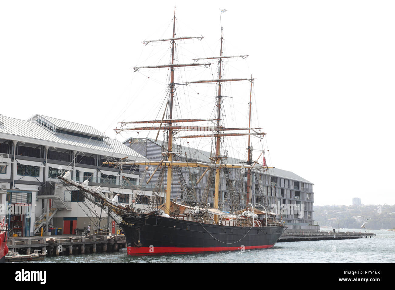 Tall ship James Craig, originally named Clan Macleod Sydney Heritage