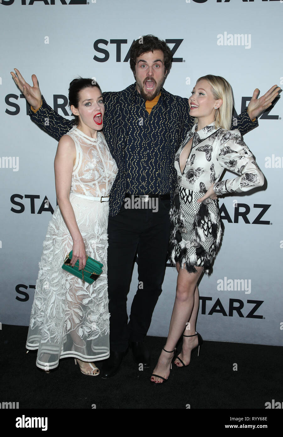 STARZ TCA Red Carpet Event - Arrivals Featuring: Roxanne Mesquida, Beau