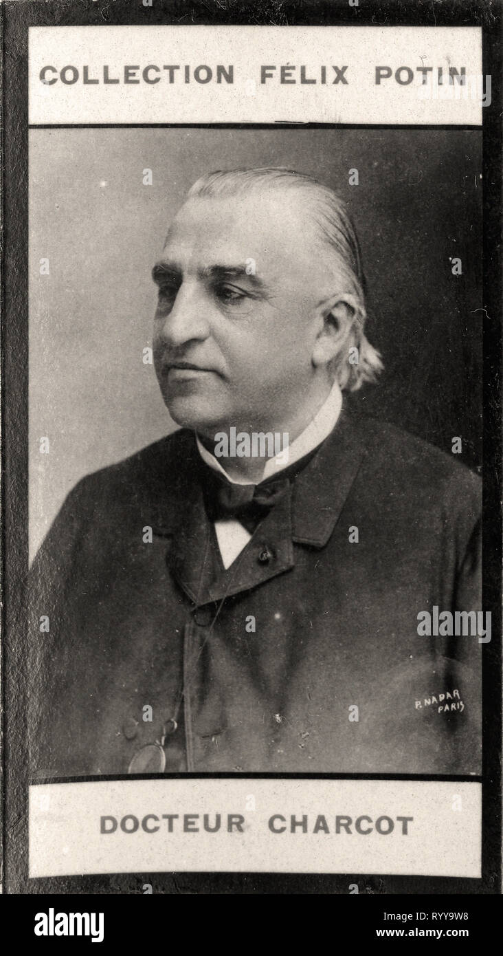 Photographic Portrait Of Charcot   From Collection Félix Potin, Early 20th Century Stock Photo