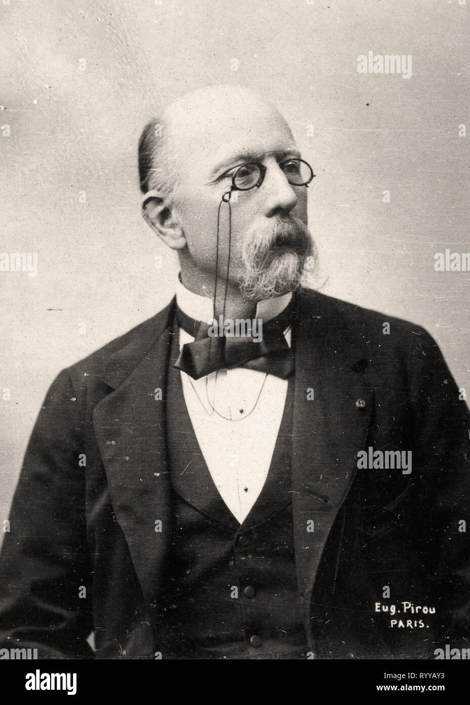 Photographic Portrait Of Bertrand   From Collection Félix Potin, Early 20th Century Stock Photo
