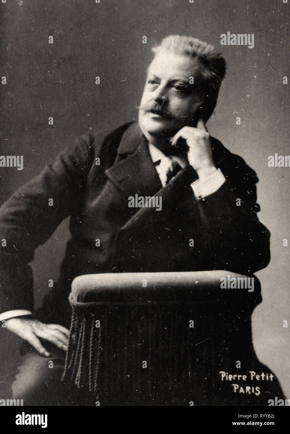 Photographic Portrait Of Danbe   From Collection Félix Potin, Early 20th Century Stock Photo