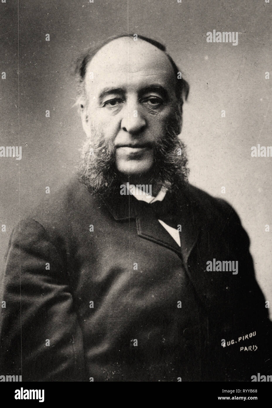 Photographic Portrait Of Ferry   From Collection Félix Potin, Early 20th Century Stock Photo