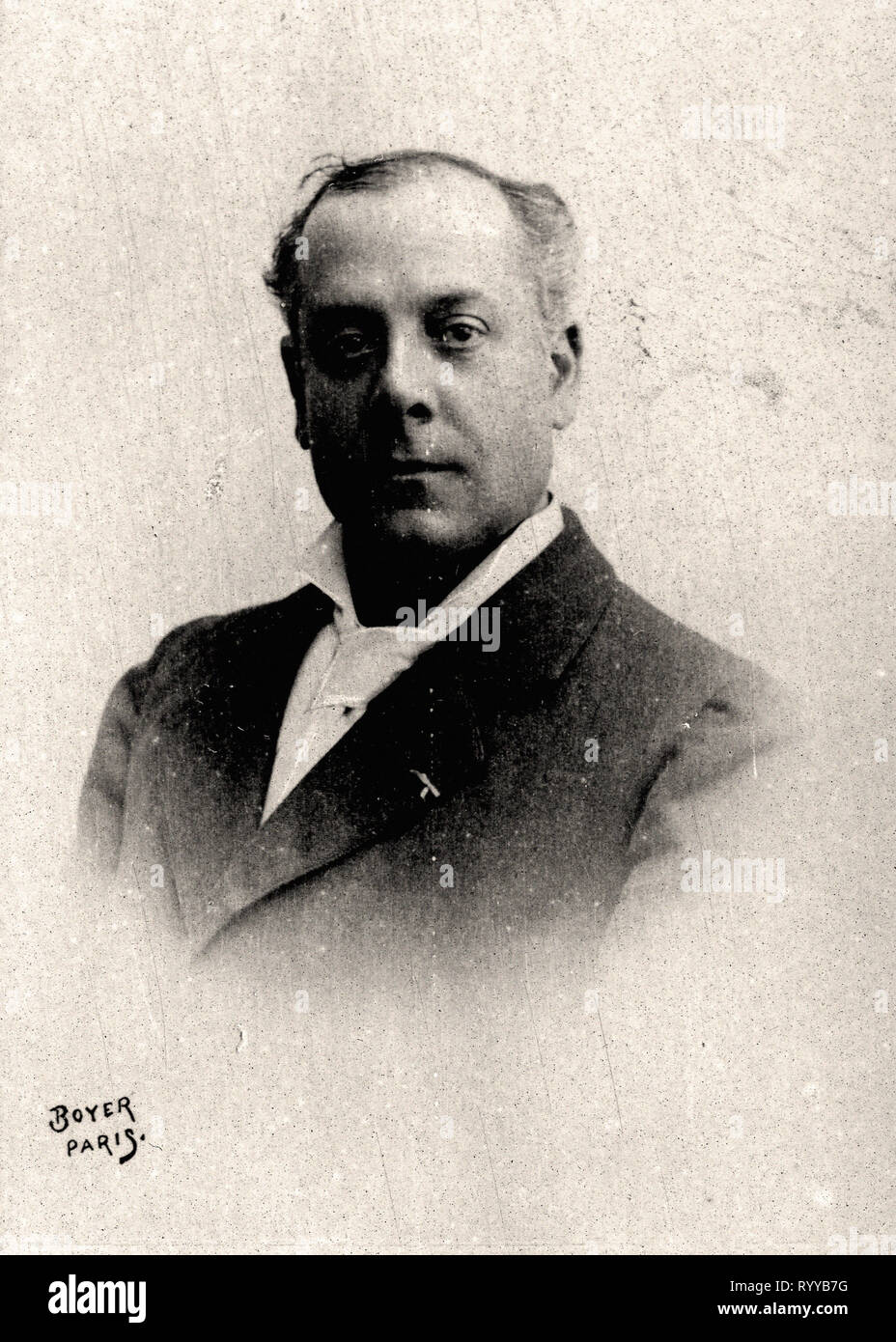 Photographic Portrait Of Fugre   From Collection Félix Potin, Early 20th Century Stock Photo