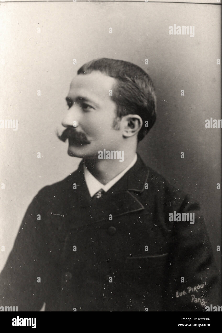 Photographic Portrait Of Ganne   From Collection Félix Potin, Early 20th Century Stock Photo
