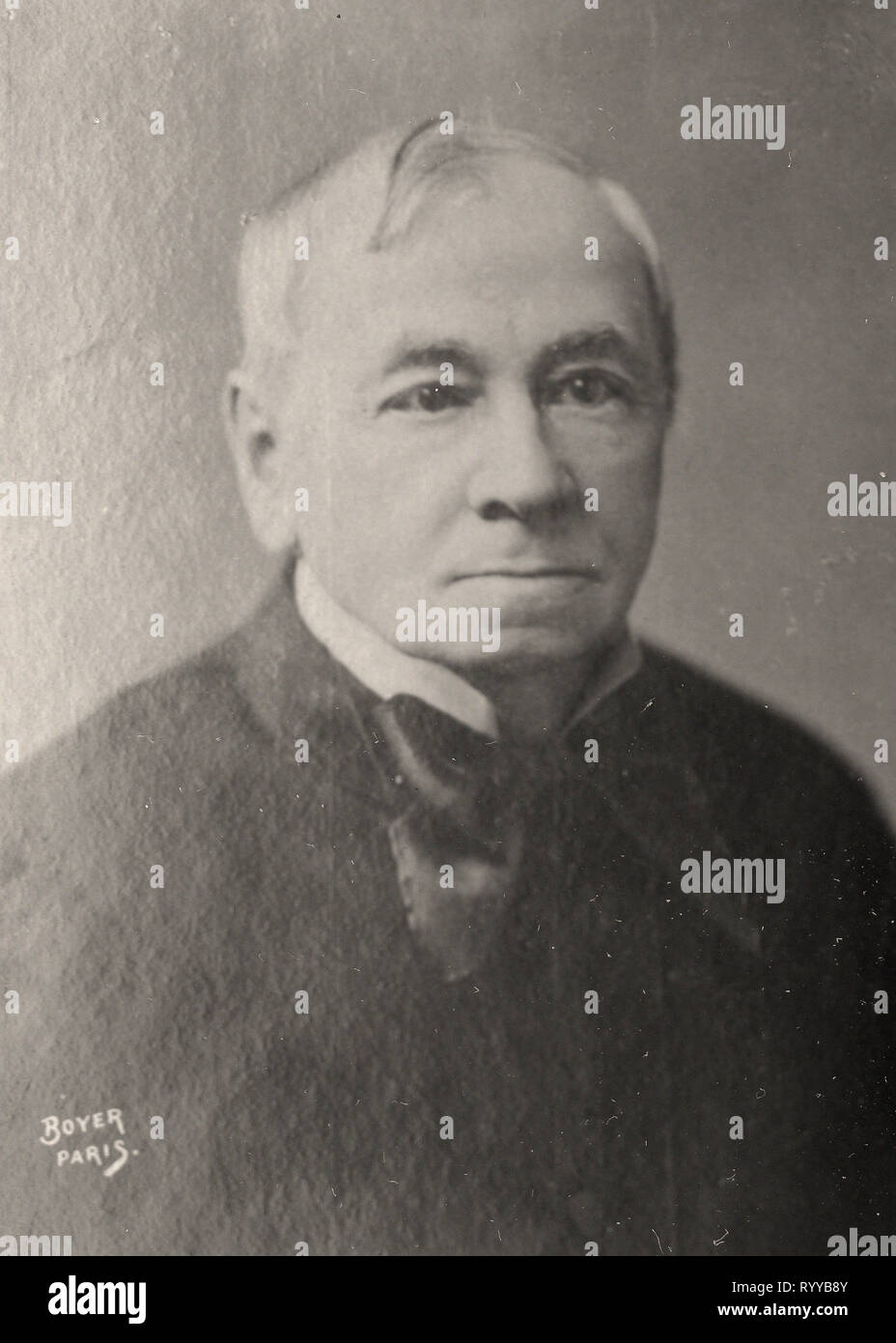Photographic Portrait Of Girardin   From Collection Félix Potin, Early 20th Century Stock Photo