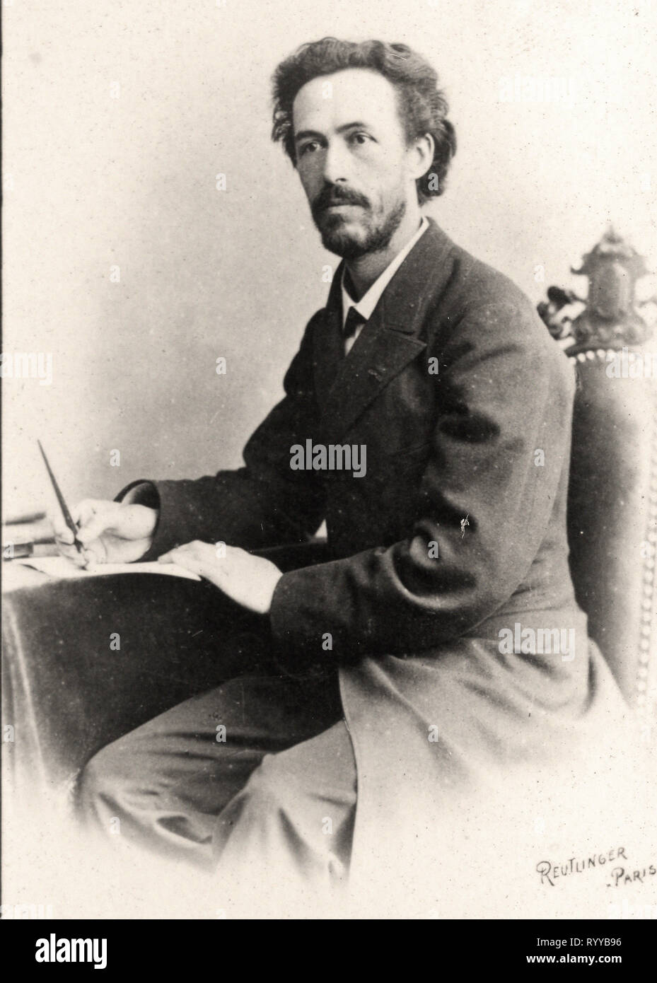Photographic Portrait Of Godard   From Collection Félix Potin, Early 20th Century Stock Photo