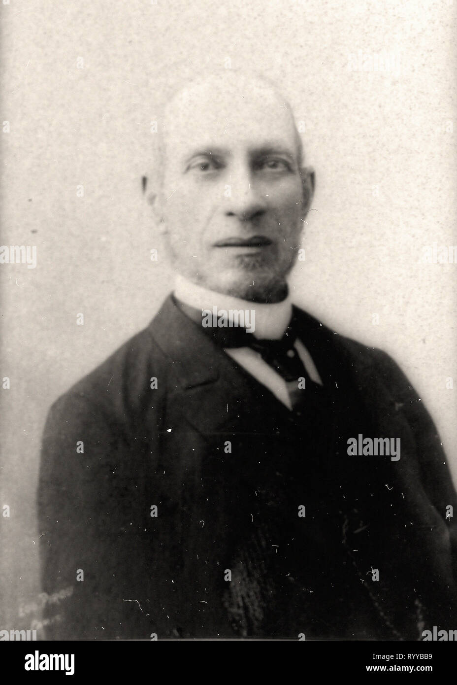 Photographic Portrait Of Herv   From Collection Félix Potin, Early 20th Century Stock Photo