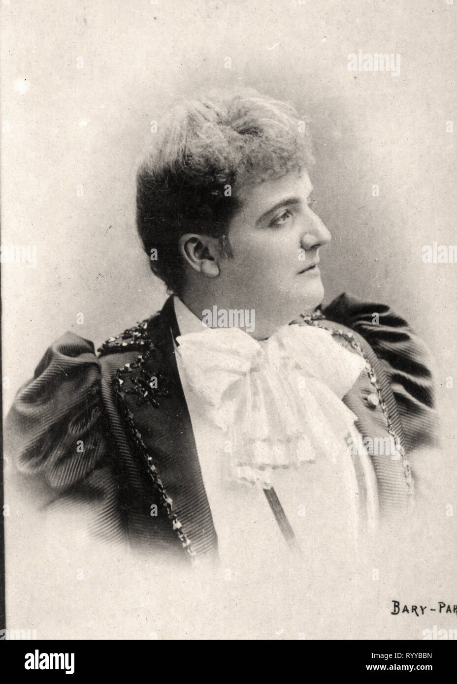 Photographic Portrait Of Holms   From Collection Félix Potin, Early 20th Century Stock Photo