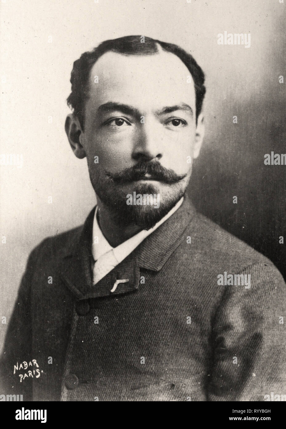 Photographic Portrait Of Marais   From Collection Félix Potin, Early 20th Century Stock Photo