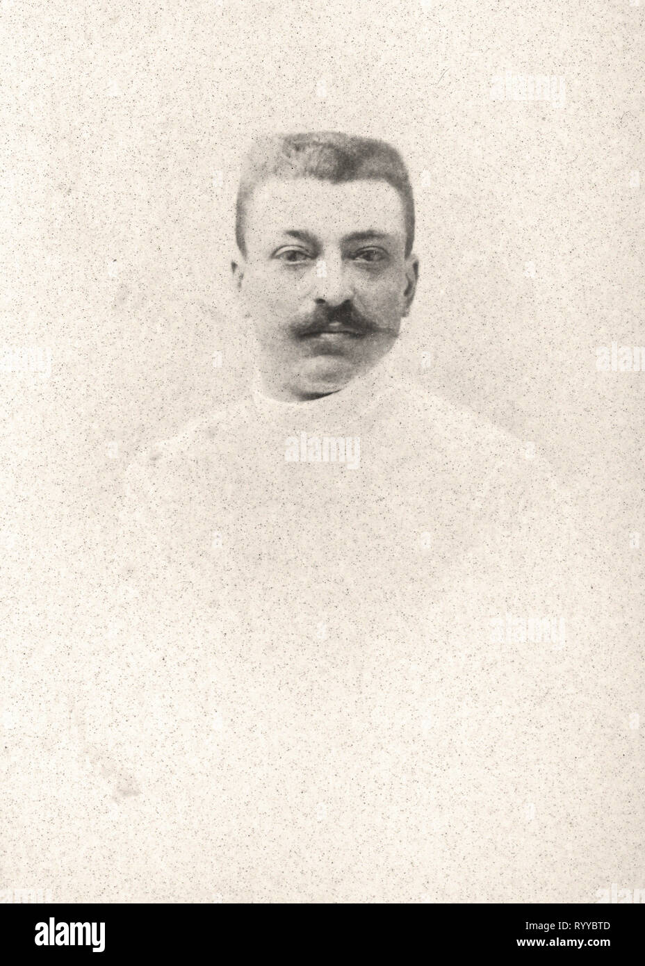 Photographic Portrait Of Re   From Collection Félix Potin, Early 20th Century Stock Photo