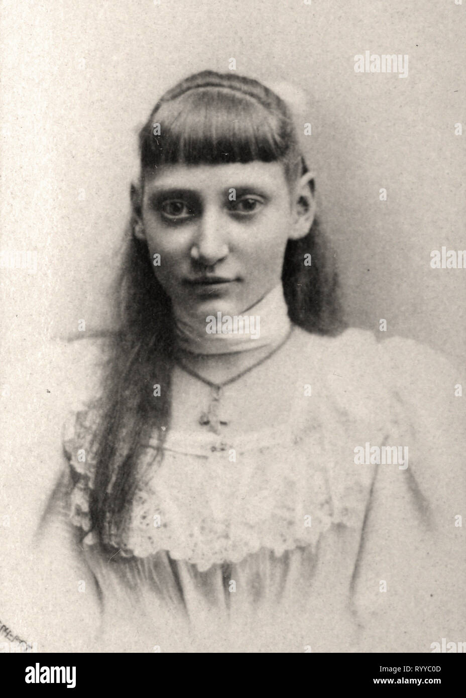 Photographic Portrait Of Thyra Princesse De Danemark   From Collection Félix Potin, Early 20th Century Stock Photo