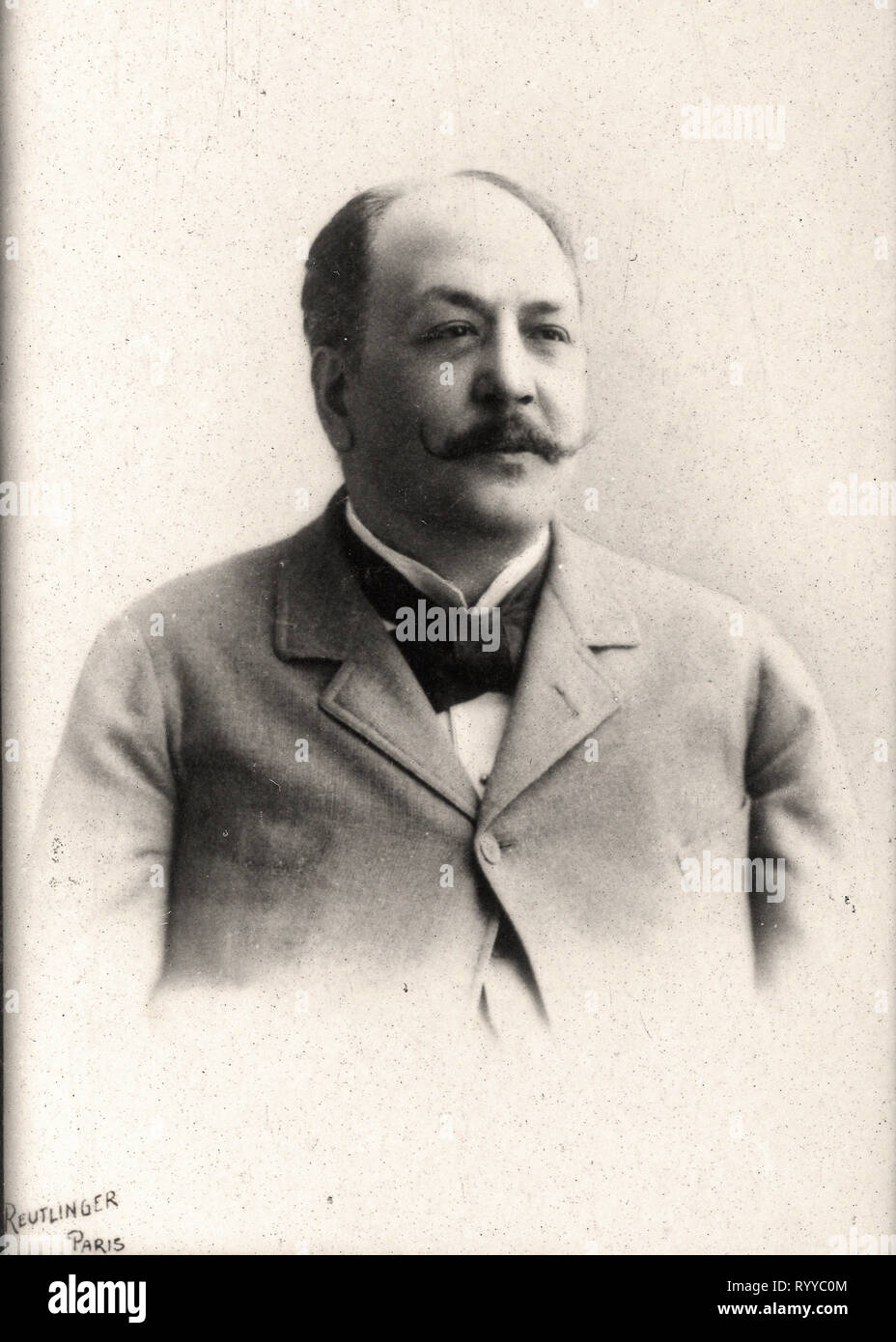 Photographic Portrait Of Varney   From Collection Félix Potin, Early 20th Century Stock Photo