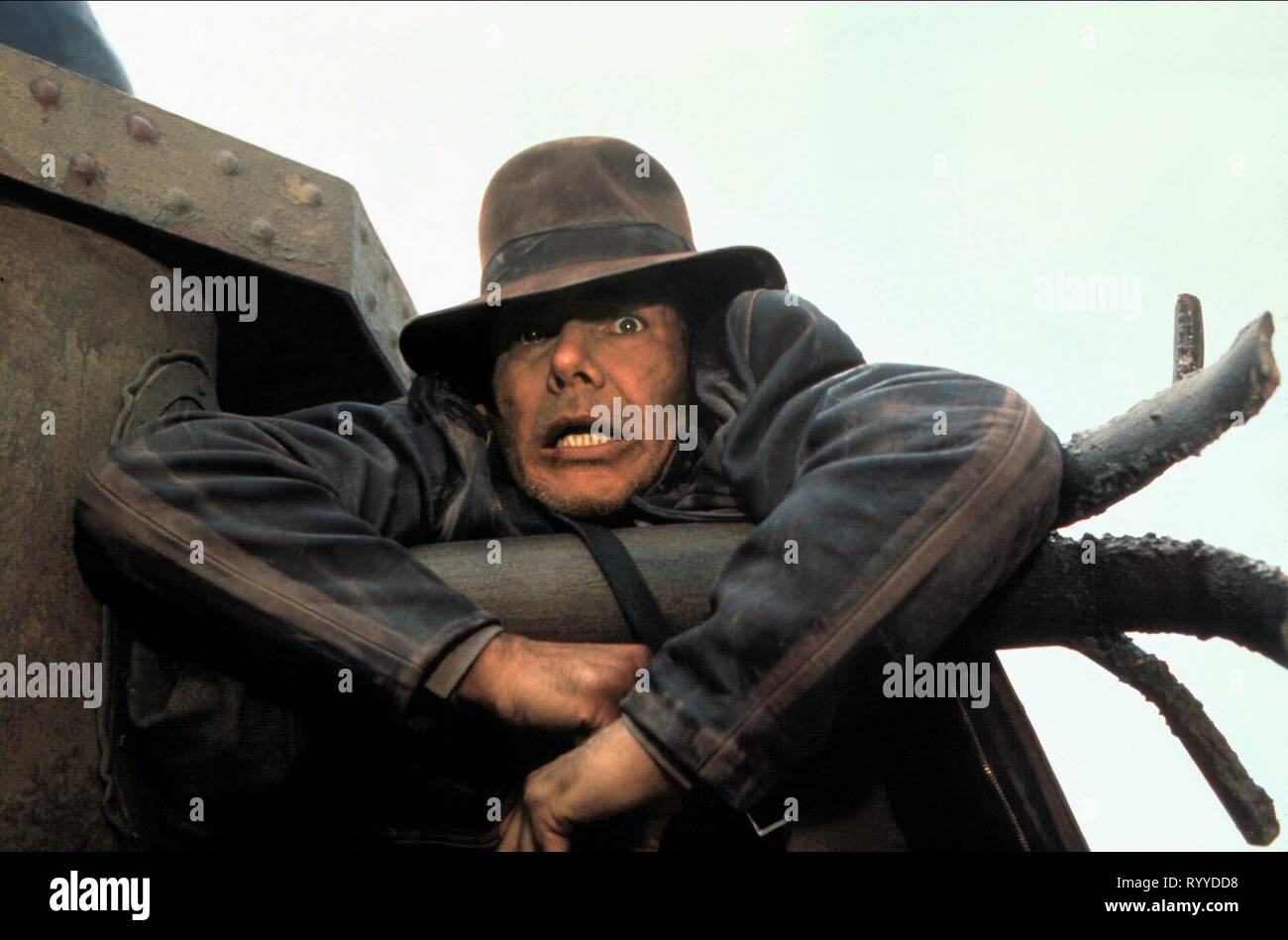 HARRISON FORD, INDIANA JONES AND THE LAST CRUSADE, 1989 Stock Photo