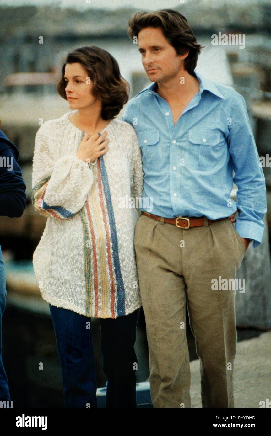 Genevieve bujold michael douglas coma hi-res stock photography and