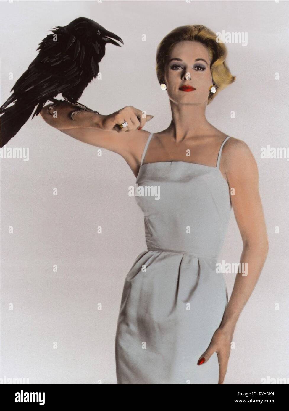 TIPPI HEDREN, THE BIRDS, 1963 Stock Photo