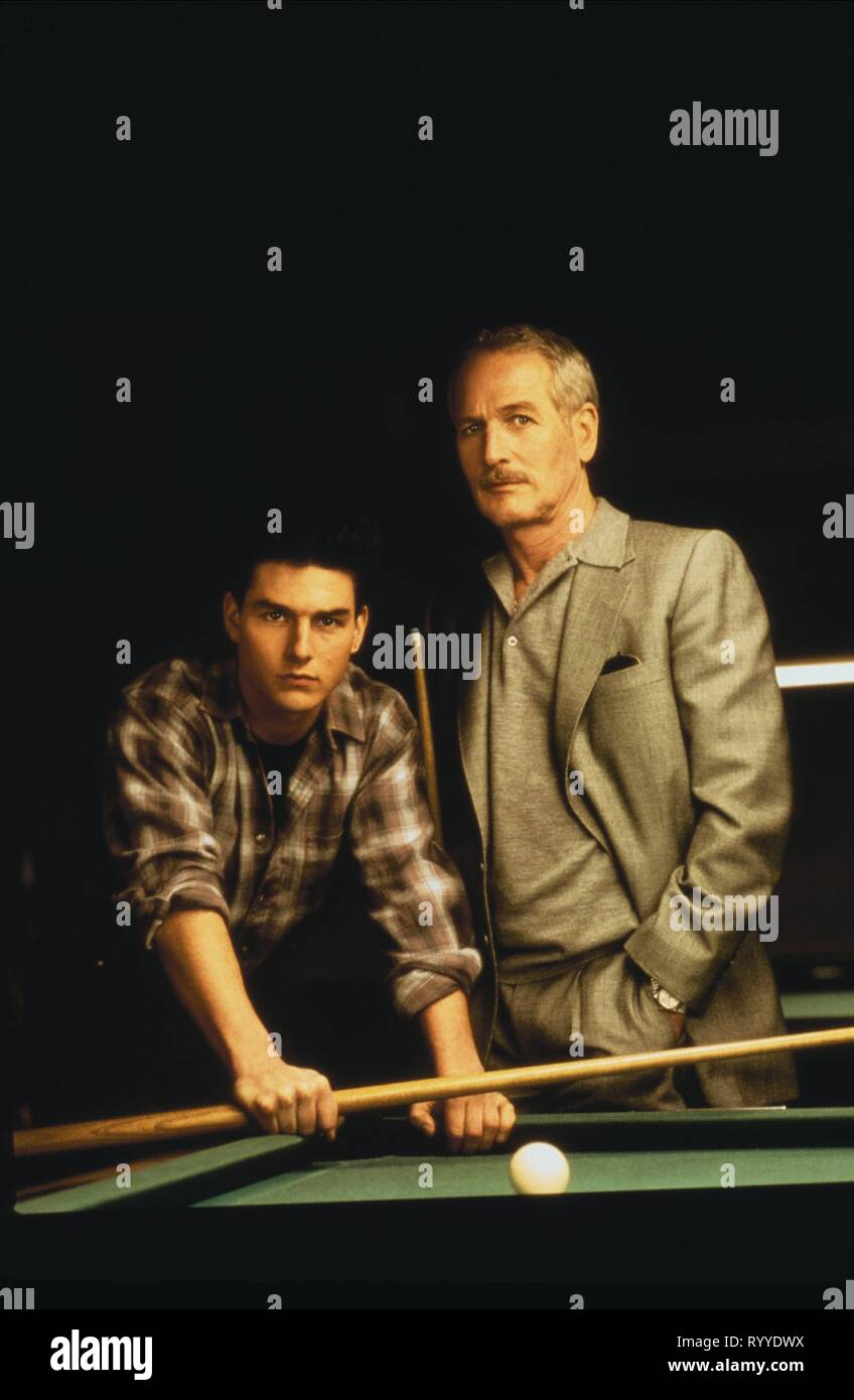 CRUISE,NEWMAN, THE COLOR OF MONEY, 1986 Stock Photo