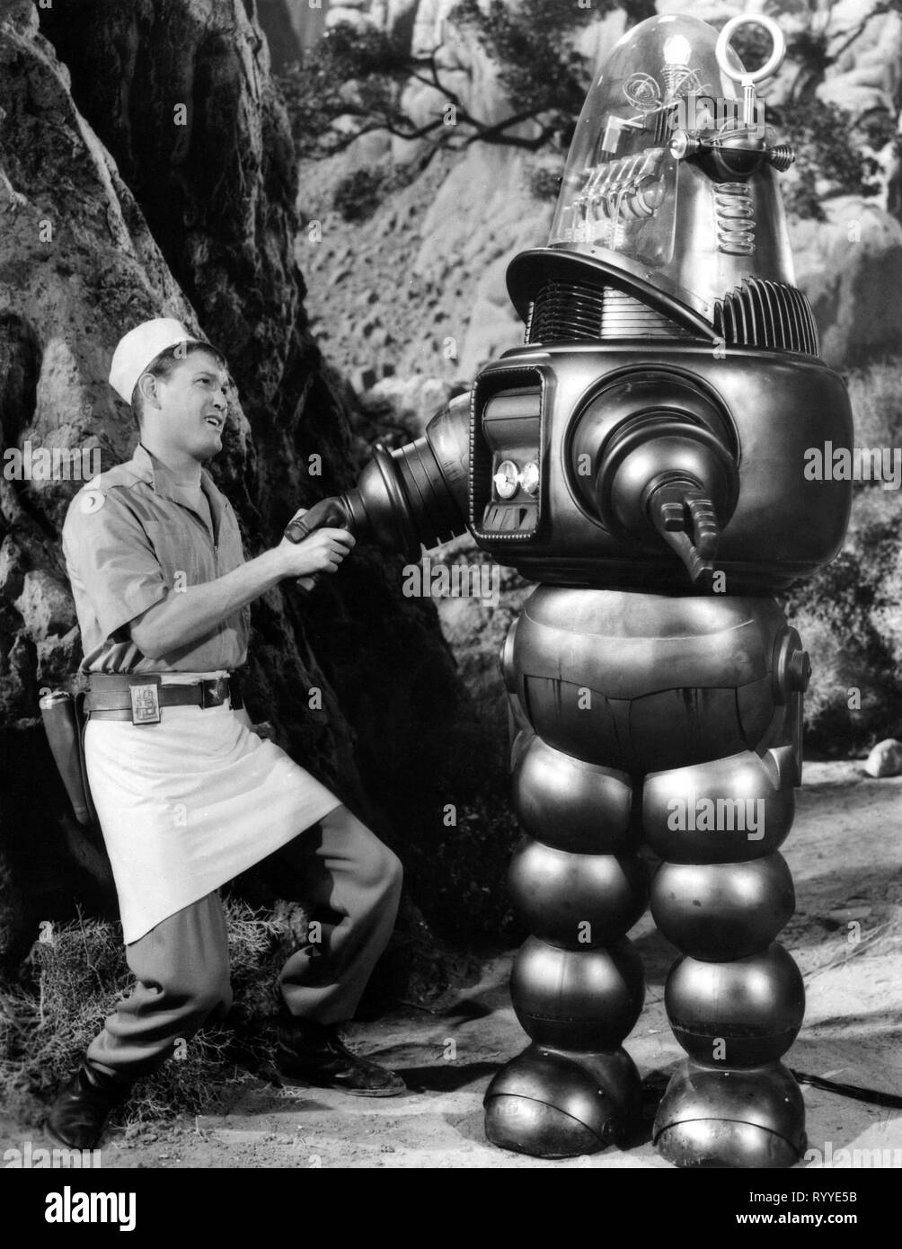 Forbidden Planet (1956) — Art of the Title