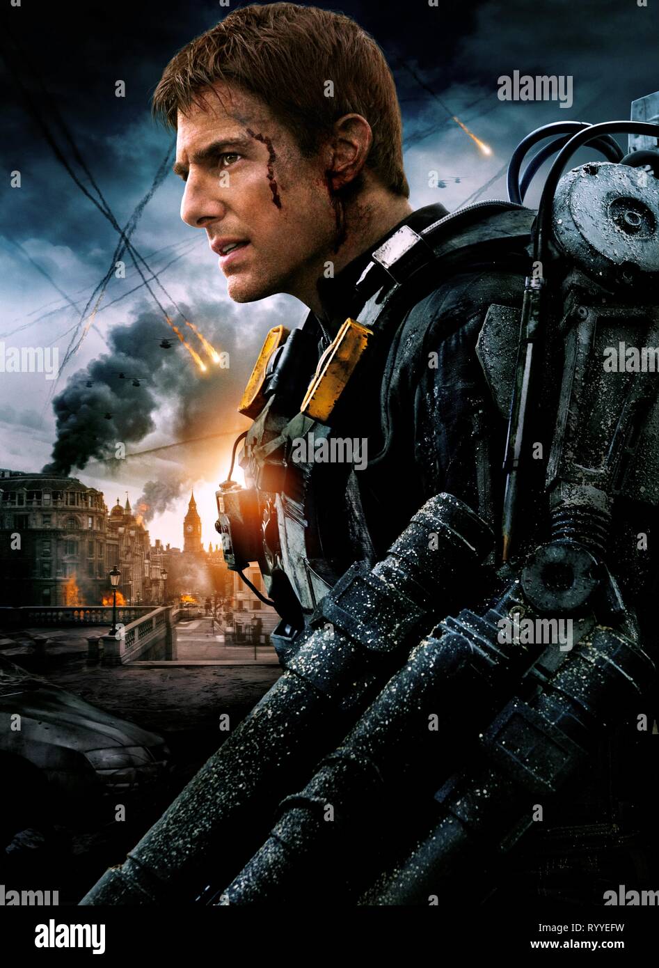 TOM CRUISE, EDGE OF TOMORROW, 2014 Stock Photo - Alamy