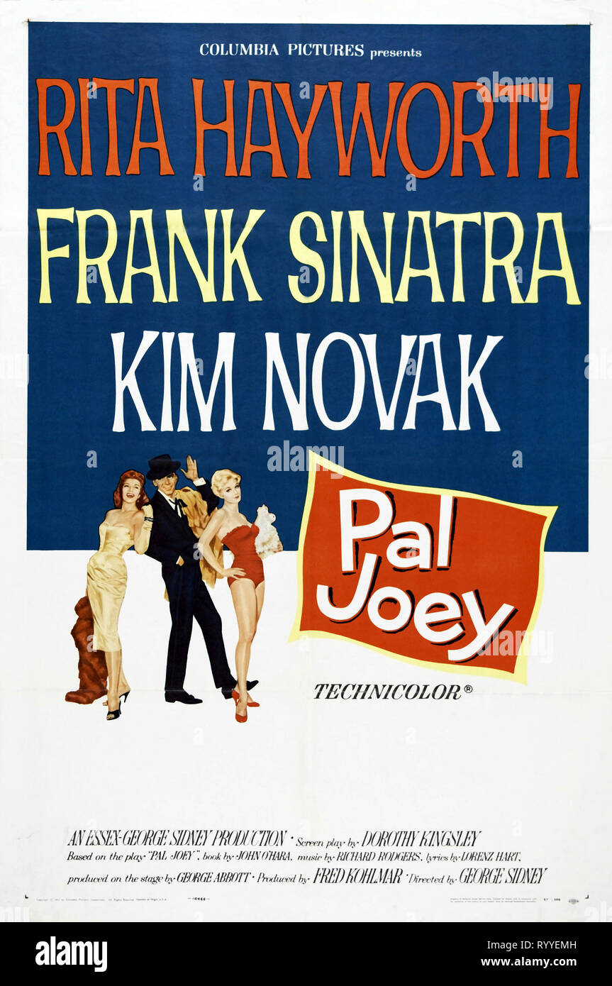 MOVIE POSTER, PAL JOEY, 1957 Stock Photo