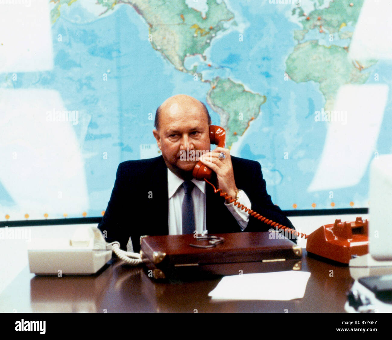 DONALD PLEASENCE, ESCAPE FROM NEW YORK, 1981 Stock Photo