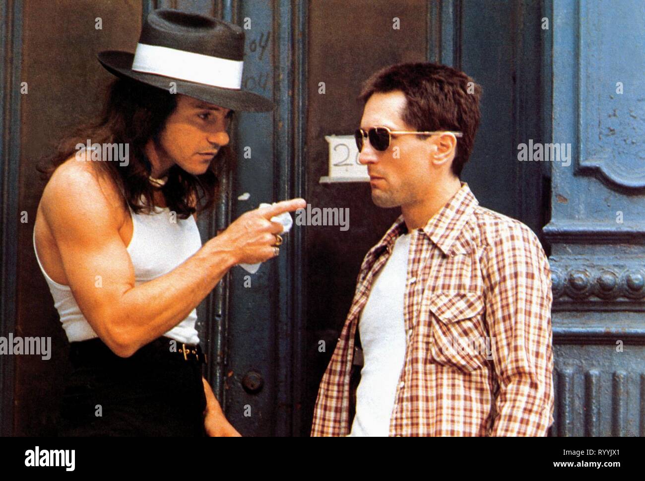 HARVEY KEITEL, ROBERT DE NIRO, TAXI DRIVER, 1976 Stock Photo Alamy