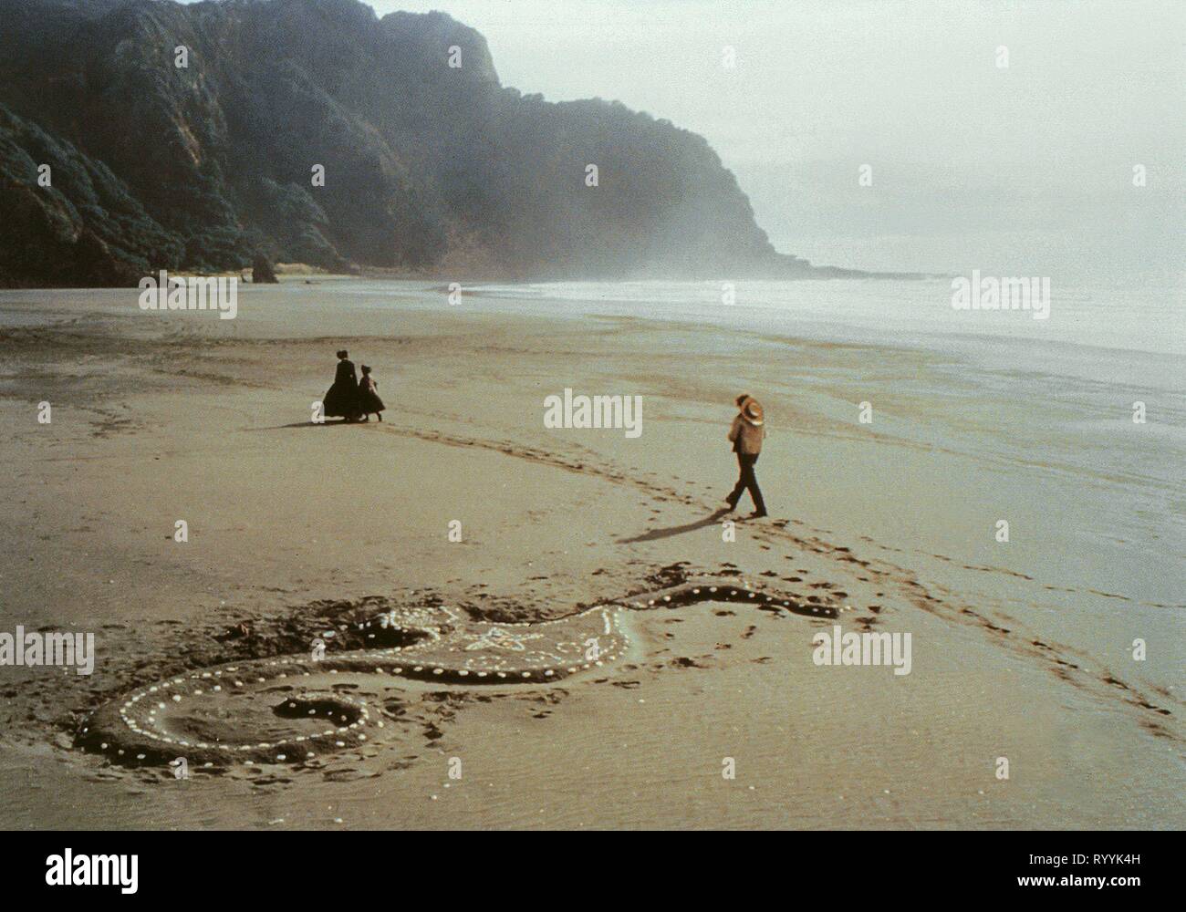 BEACH SCENE, THE PIANO, 1993 Stock Photo - Alamy