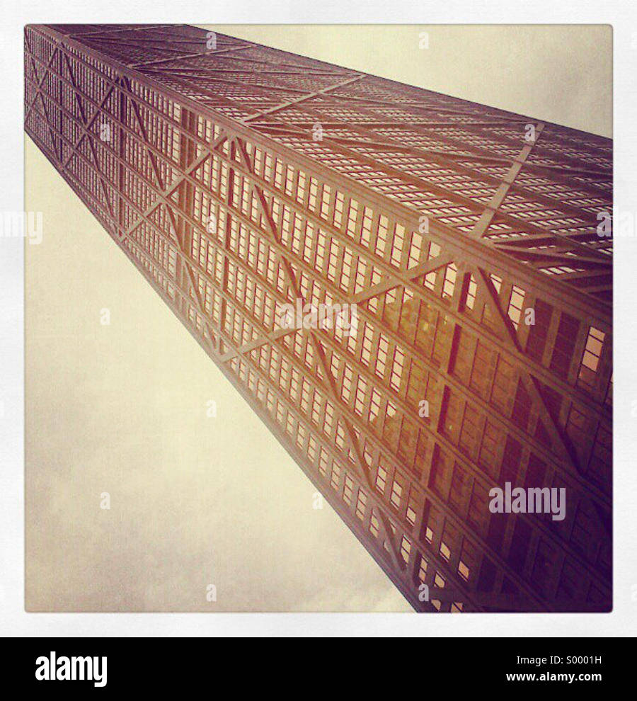 Hancock Tower, Chicago - Smartphone Captured Stock Image