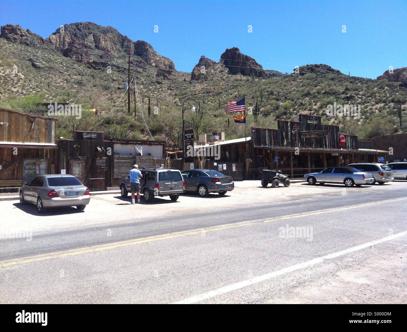 Tortilla flats, Arizona Stock Photo Alamy