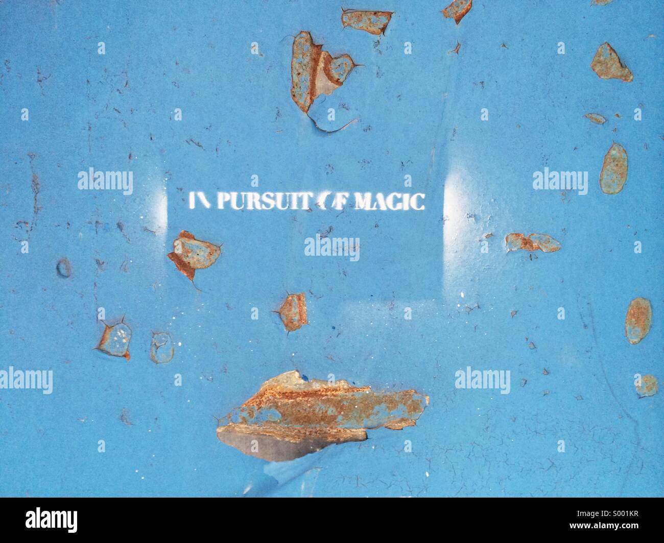 In pursuit of magic Stock Photo